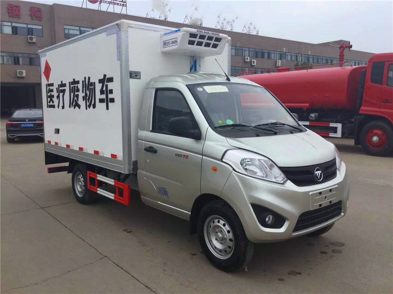 福田2米8小型醫(yī)療廢物轉(zhuǎn)運車 